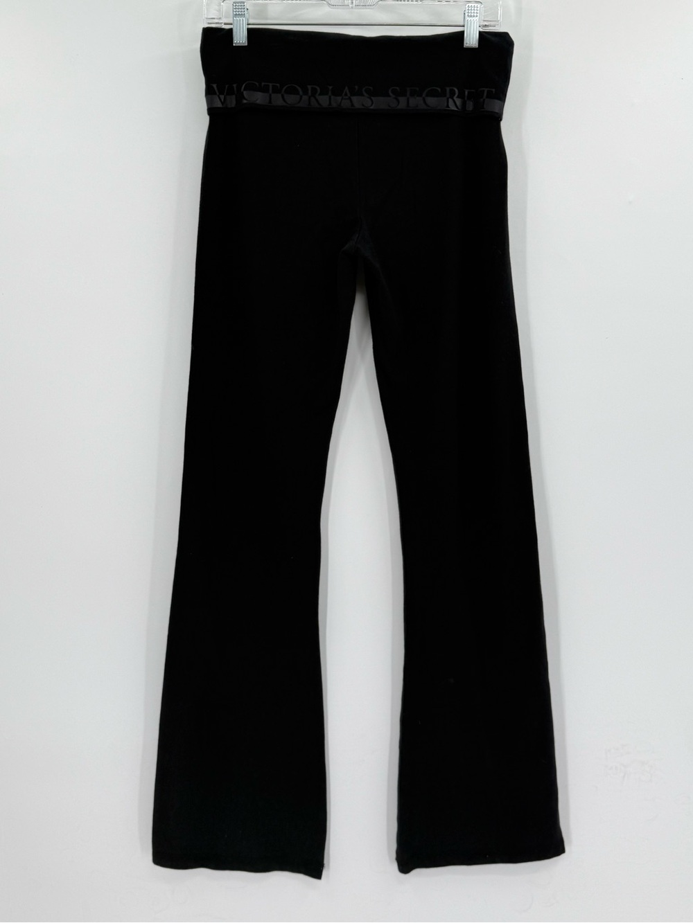 Victoria’s Secret Vintage Y2K Fold Over Yoga Pants Flare Leggings M